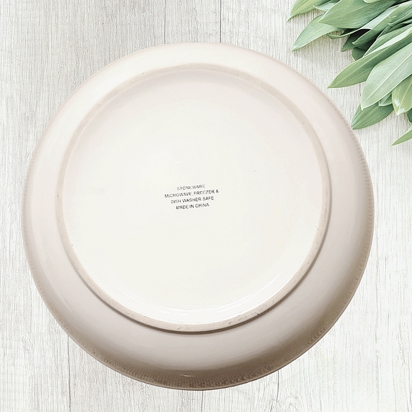 8 1/2" Stoneware Pasta Plates, Set of 2 - Picture 9 of 9